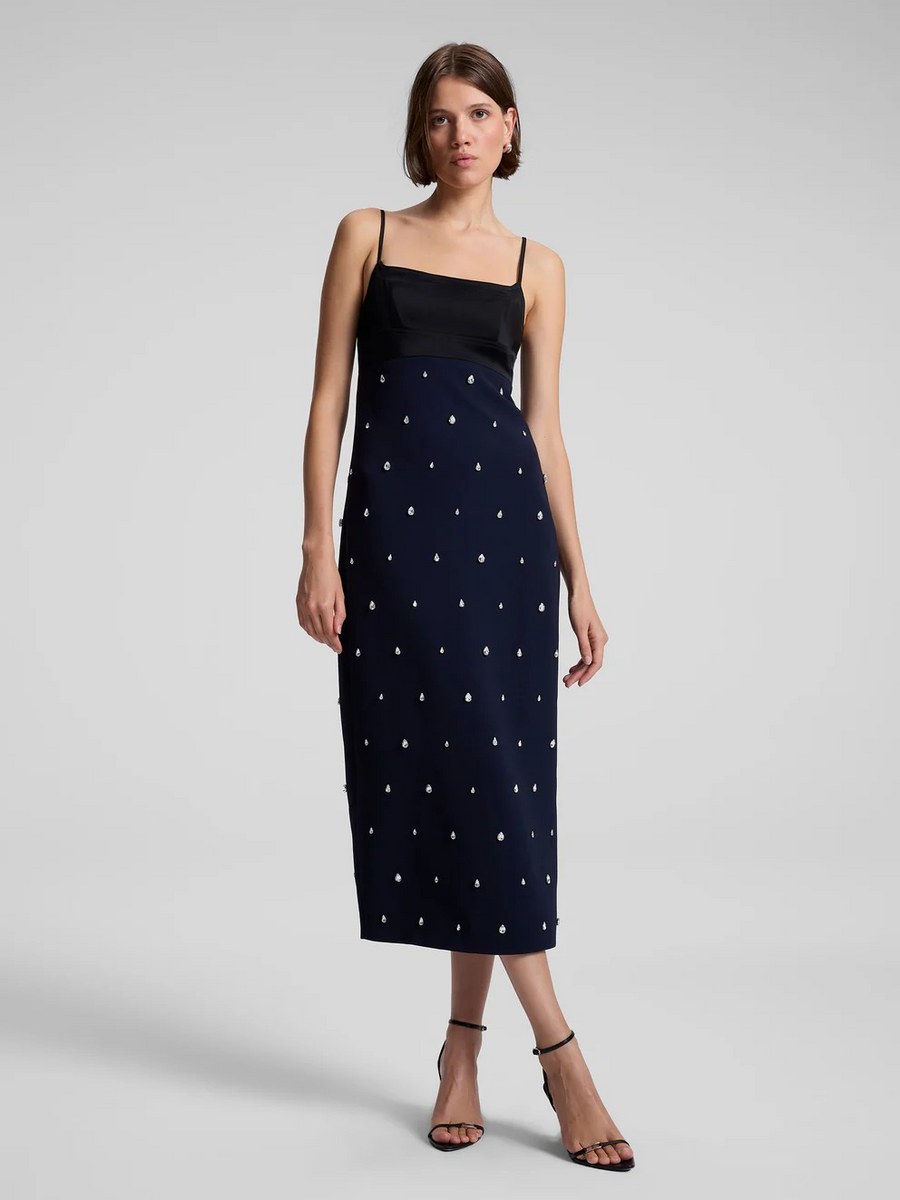 alc midi dress Alana Embellished – Augusta Twenty Trendy Winter Formal Dress YGroup_selma-off Color:WHITE-2 expect looks that incorporate