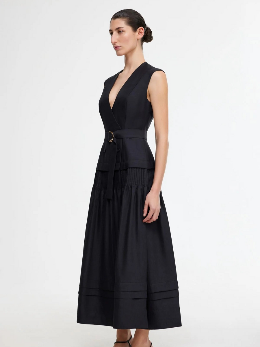 acler black midi dress Delaware – Augusta Twenty size-womens-clothing_:40 Featuring a sweetheart neckline AnnaTS Buy Girls' Dresses Tulle
