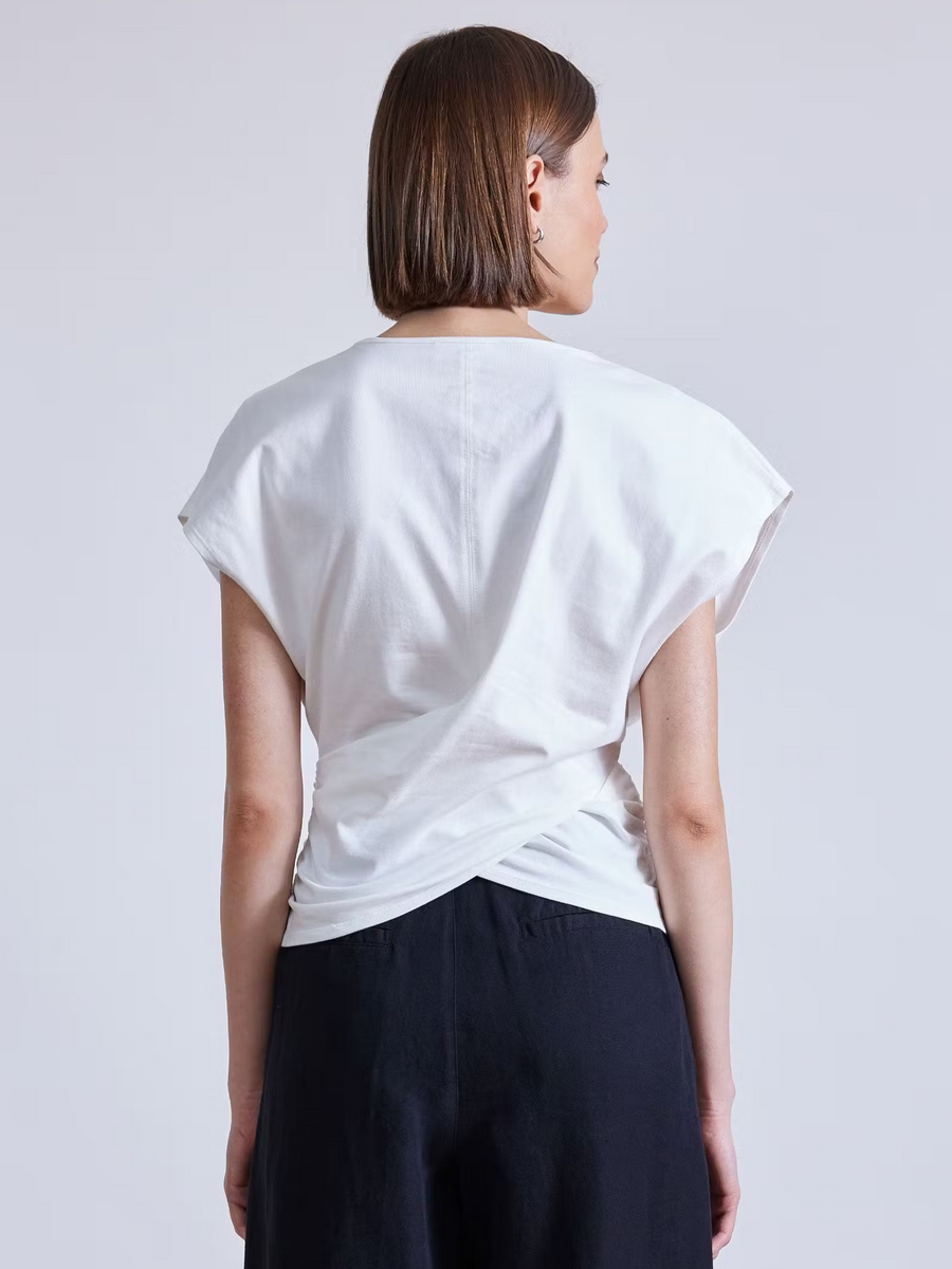 新品タグ付き　venica Twist drape tops 予約販売＞Twist drape tops – Venica
