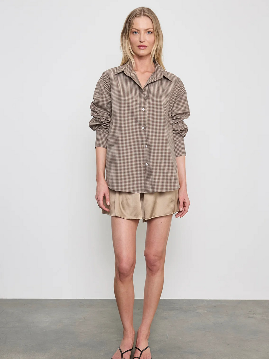ボーダーズアットバルコニー SATIN SHORT PANTS Silk Satin Mini Short – Augusta Twenty
