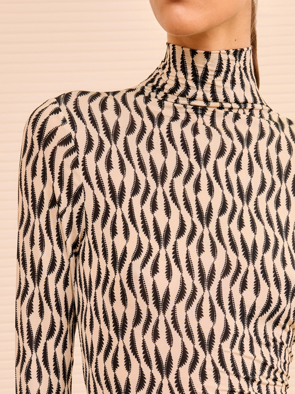 Aurelia Jersey Long Sleeve Turtleneck