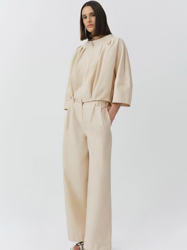 Leroy Pleated Wide Leg Pant