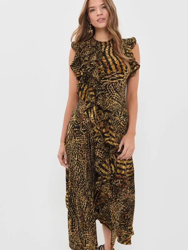 Ameline Silk Dress