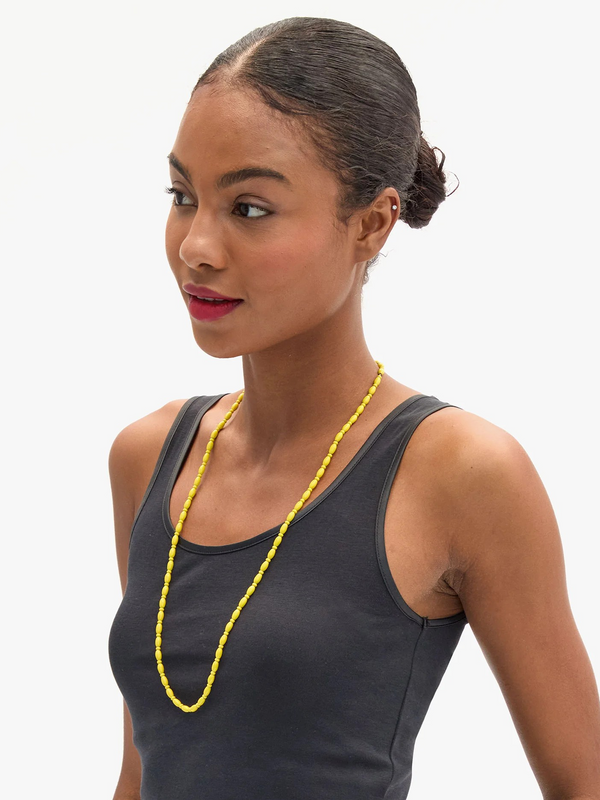 Enamel Bead Necklace