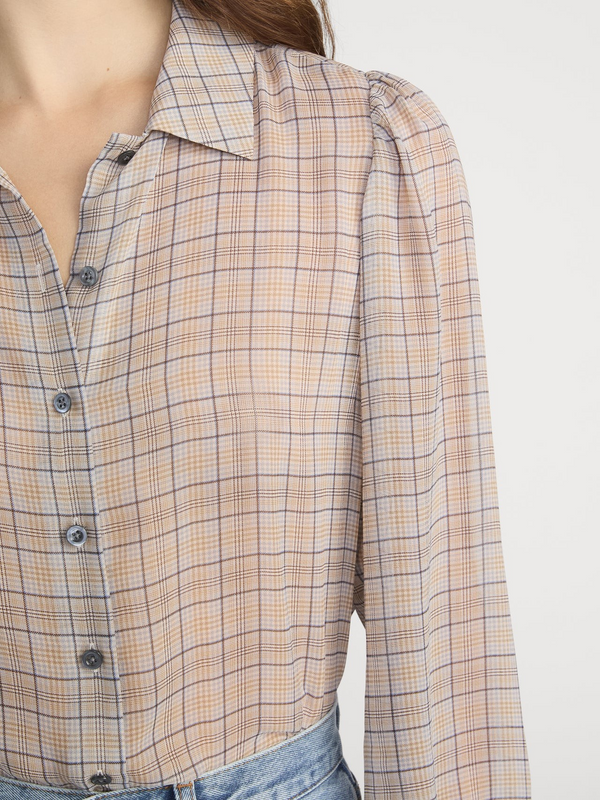 The Plaid Staple Blouse