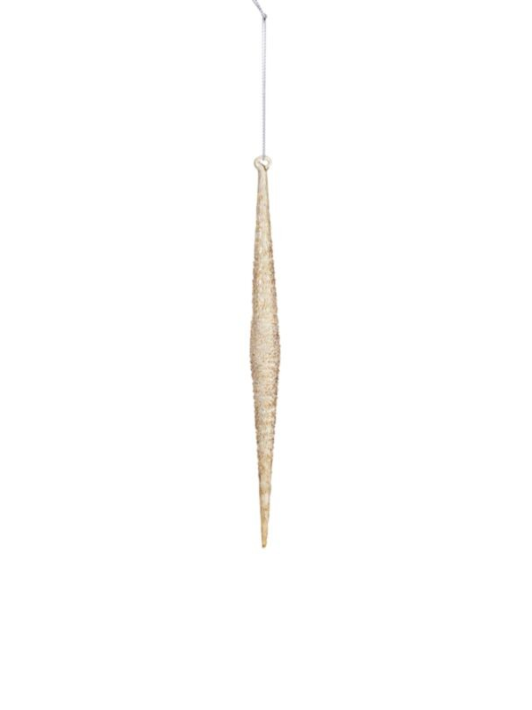 Sparkle Icicle Ornament 0.5"x 7.5"