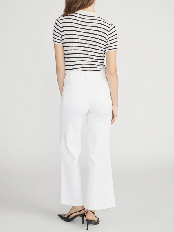 The Seamed Wide Trouser Crop