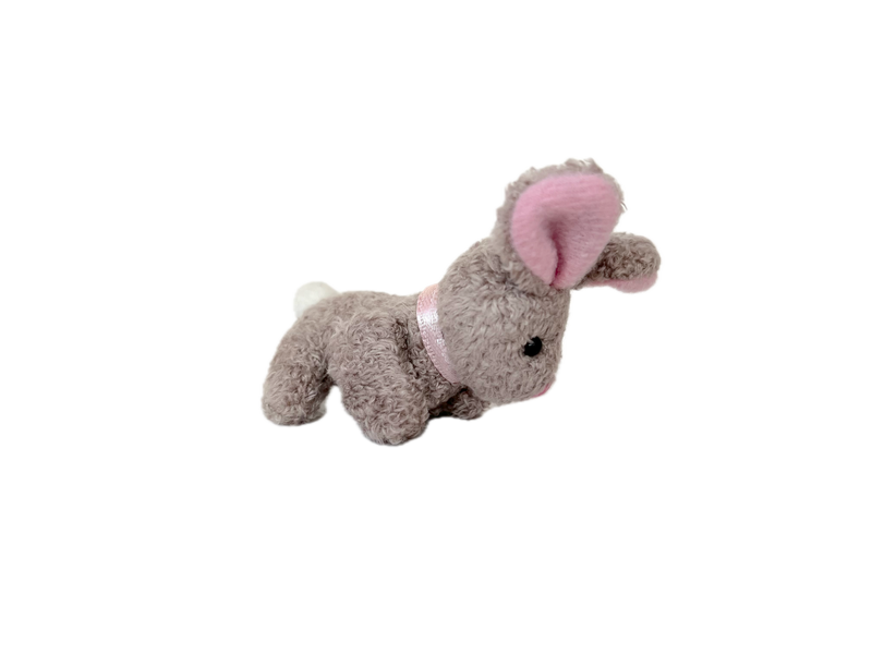 Small Plush Bunny Rabbit (Gray)