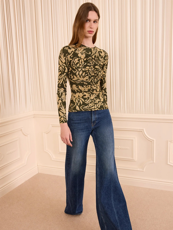 Asha Long Sleeve Jersey Top