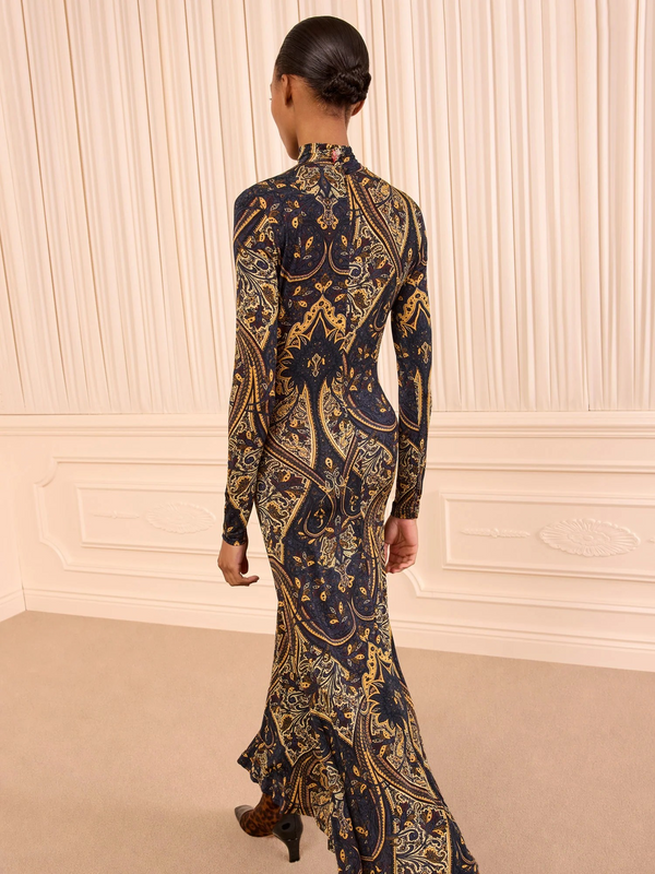 Ida Long Sleeve Jersey Dress