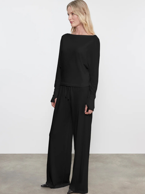 Cashmere Drawcord Pant