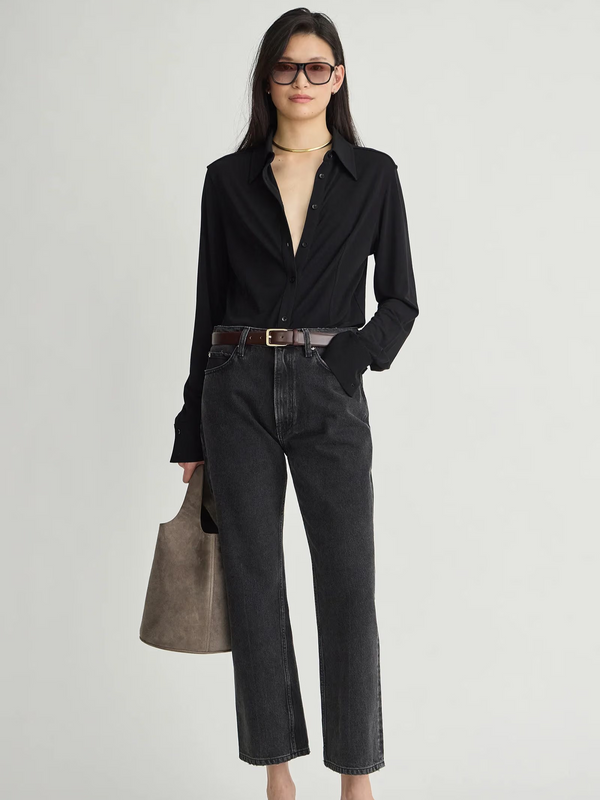 Merce Slinky Slim Button Up