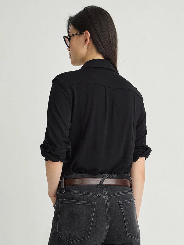 Merce Slinky Slim Button Up