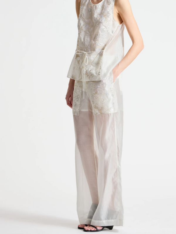 Hewes Floral Sequin Pant