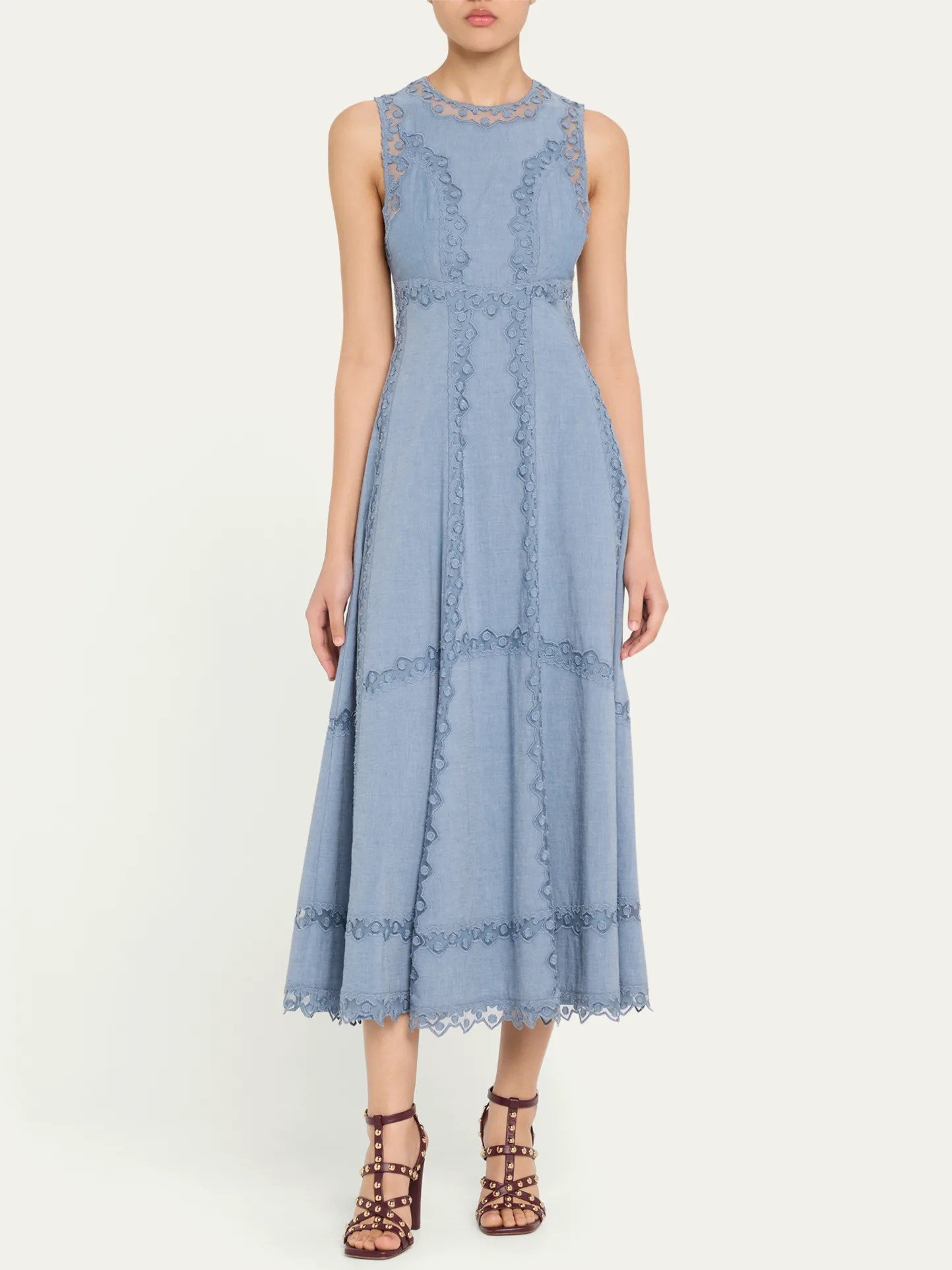 Anela Sleeveless Midi Dress – Augusta Twenty