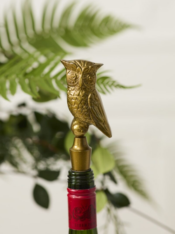 Winter Woods Bottle Stopper 2.5"x 2.25"x 6.25"