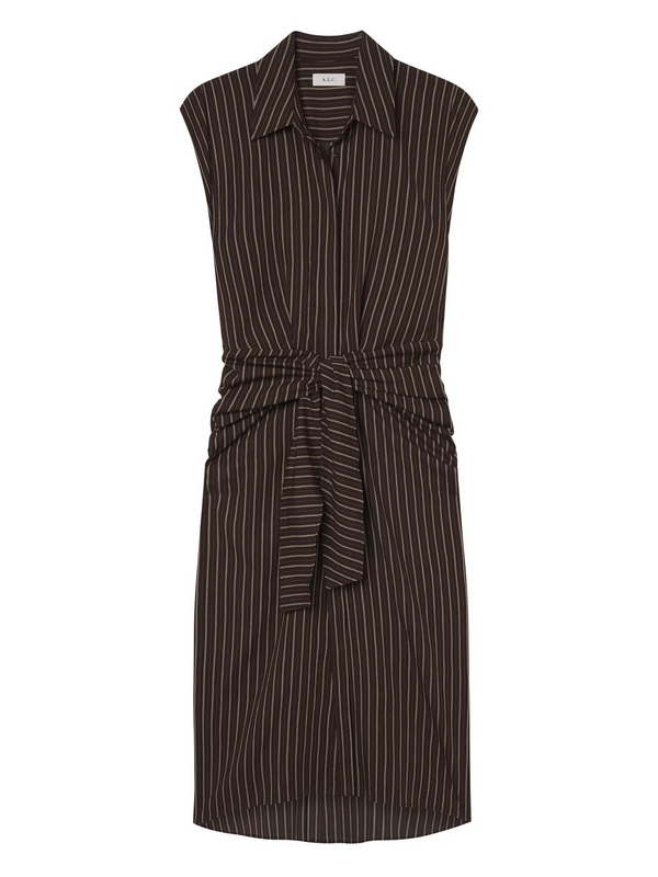 Emilia Striped Midi Dress