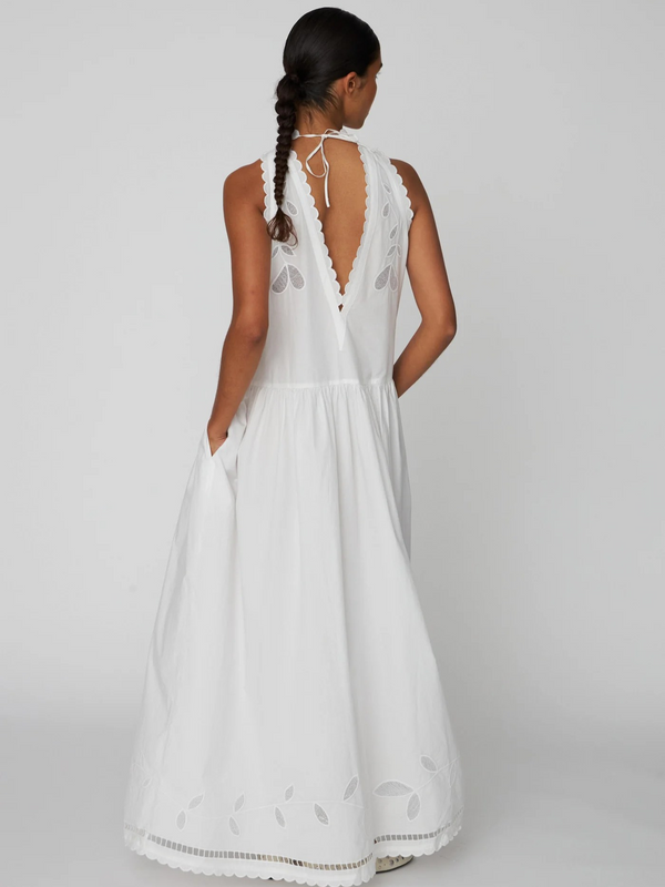 Embroidery Anglaise Sleeveless Maxi Dress Augusta Twenty Embroidery Anglaise Sleeveless Maxi Dress Augusta Twenty