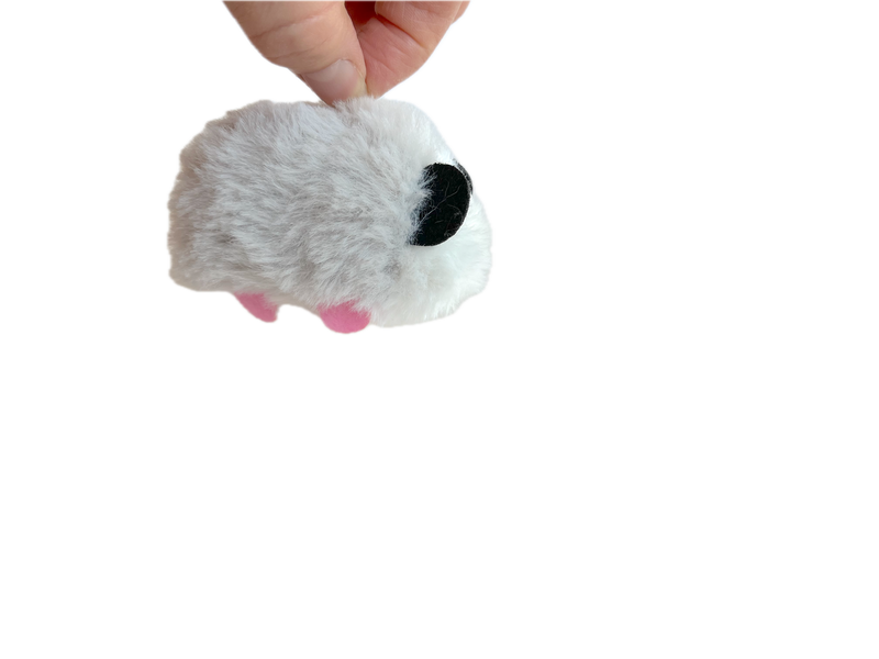 Miniature Plush Opossum Small Possum Stuffed Animal Keychain