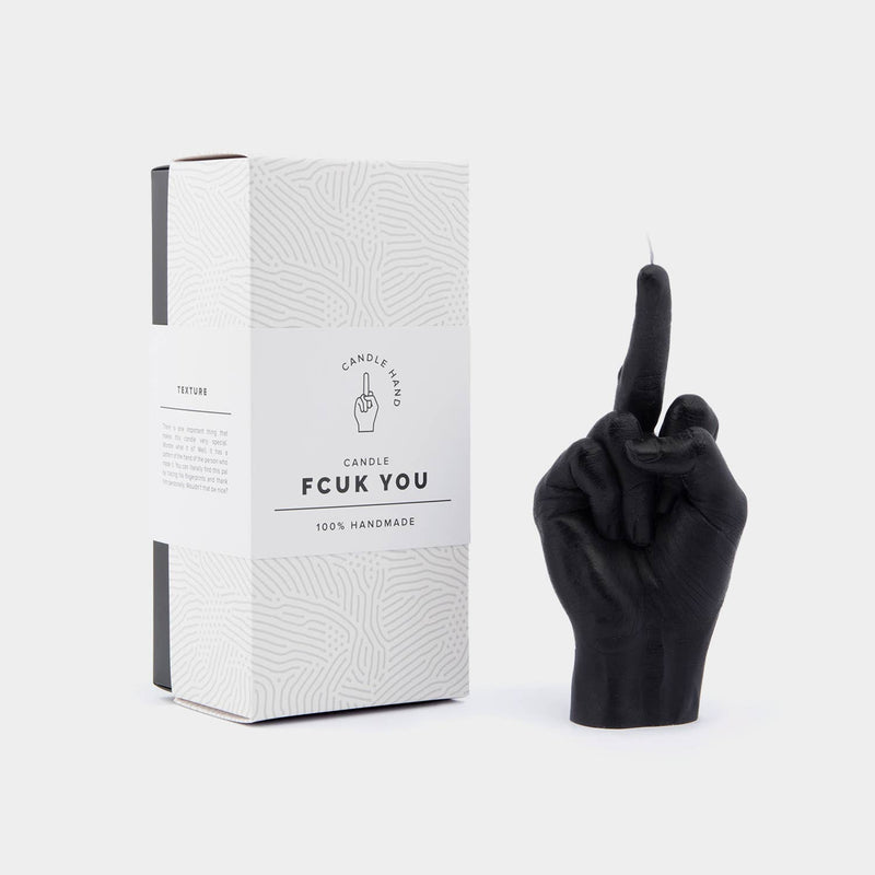 Original CandleHand F*ck You Candle - Lifesize & Full detail