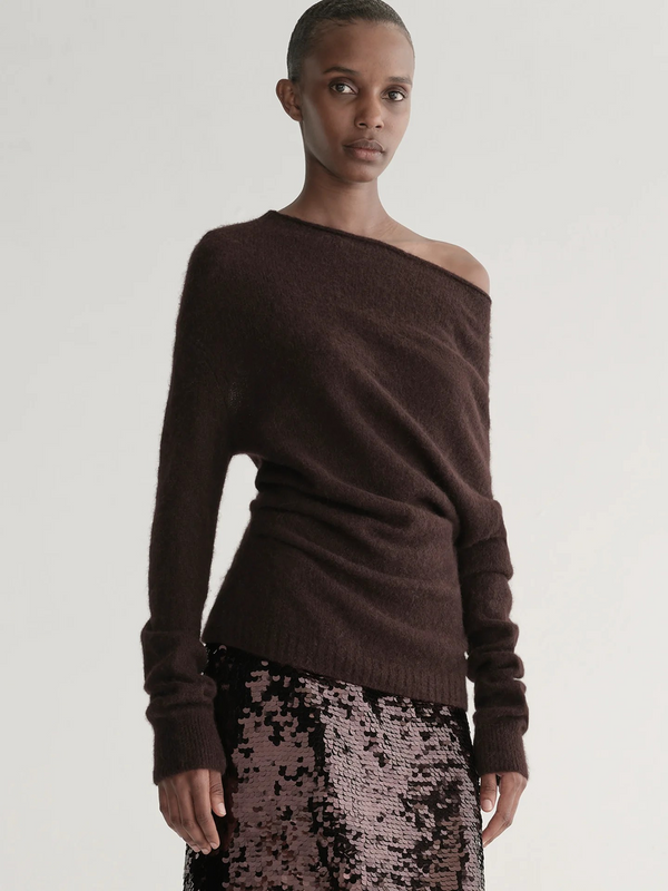 Freya Brushed Alpaca Sweater