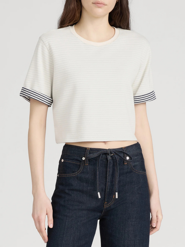 The Stripe Cuff Top