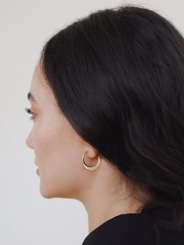 Elipse Hoop Earrings