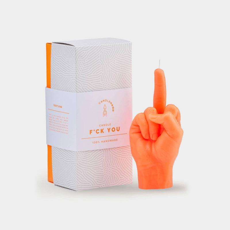 Original CandleHand F*ck You Candle - Lifesize & Full detail