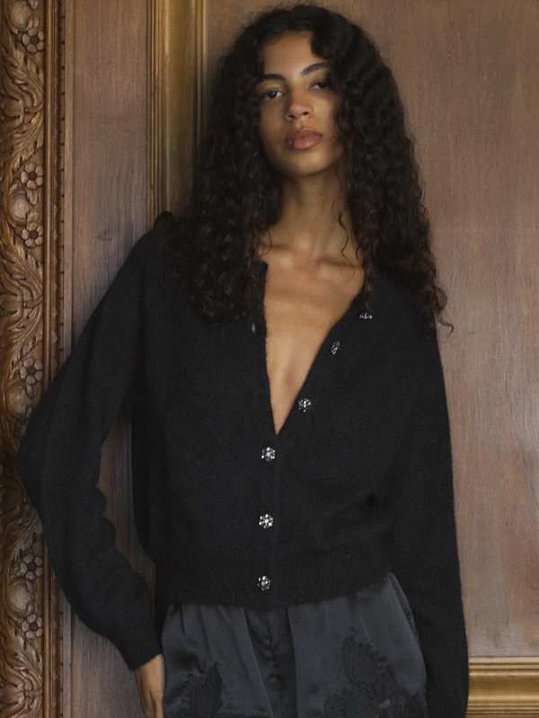 Petra Crystal Cardigan