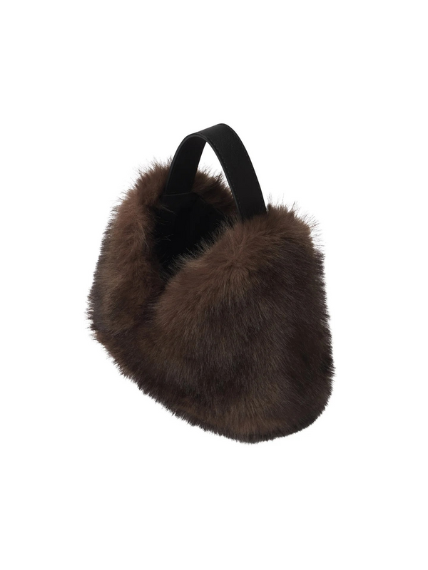 Sia Faux Fur Bag - Mink