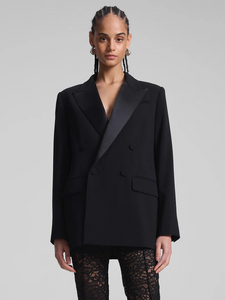 Calla Oversized Tailored Tux Jacket