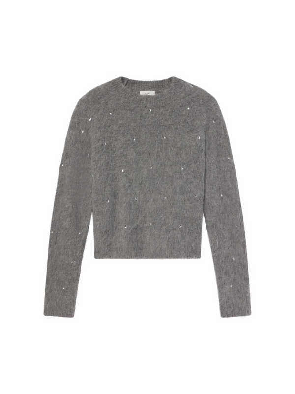 Frankie Wool Cashmere Embellished Sweater