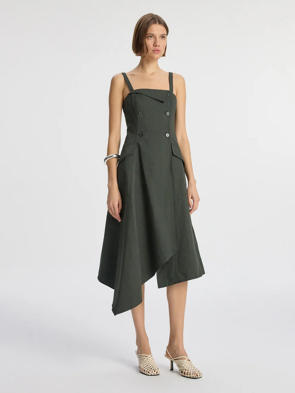 Scarlett Cotton Midi Dress