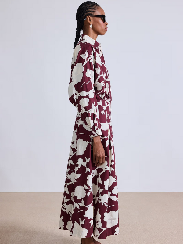 Pietra Maxi Shirt Dress