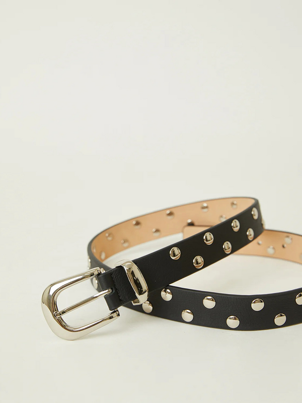 Juniper Studded Leather Belt