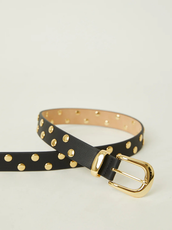 Juniper Studded Leather Belt