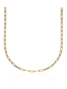 Box Link Chain Necklace