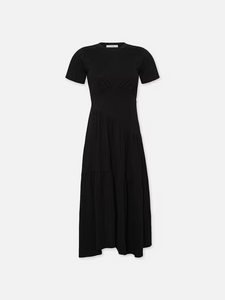 Gathered Seam Dress