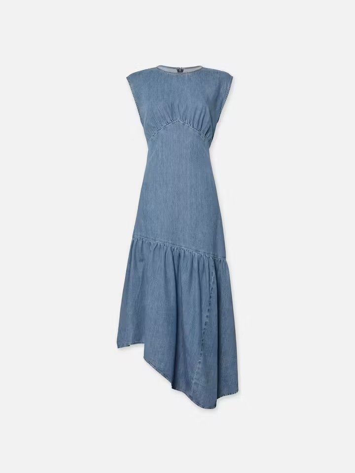 Gathered Tier Hem Dress