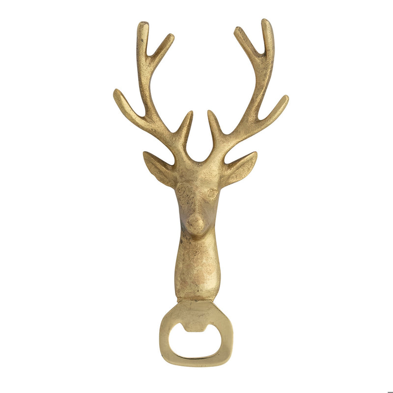 Cast Aluminum Deer Head Shaped Bottle Opener