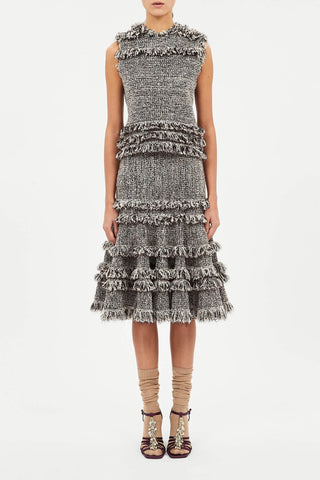 Kassi Knit Tweed Sleeveless Top