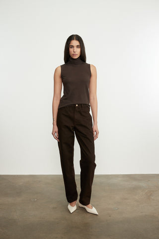 Cashmere Sleveless Shell