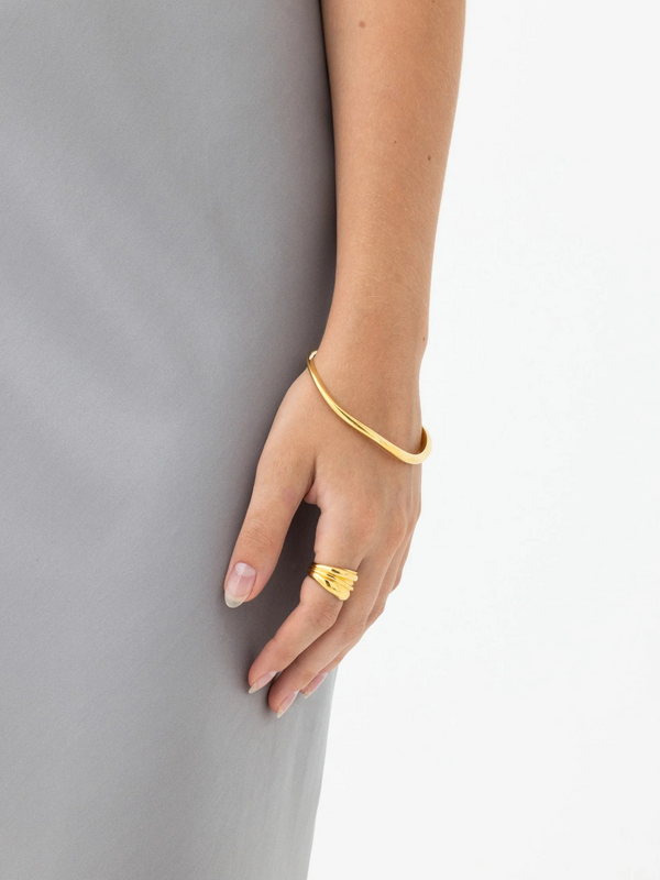 Fundamental Bangle - Gold