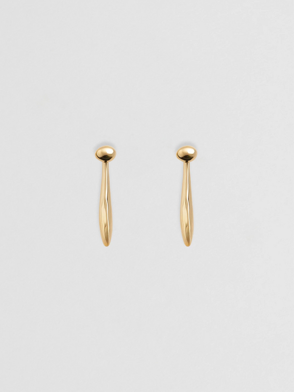 Verso Drop Earrings - Gold