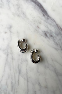 Florence Earrings-Silver