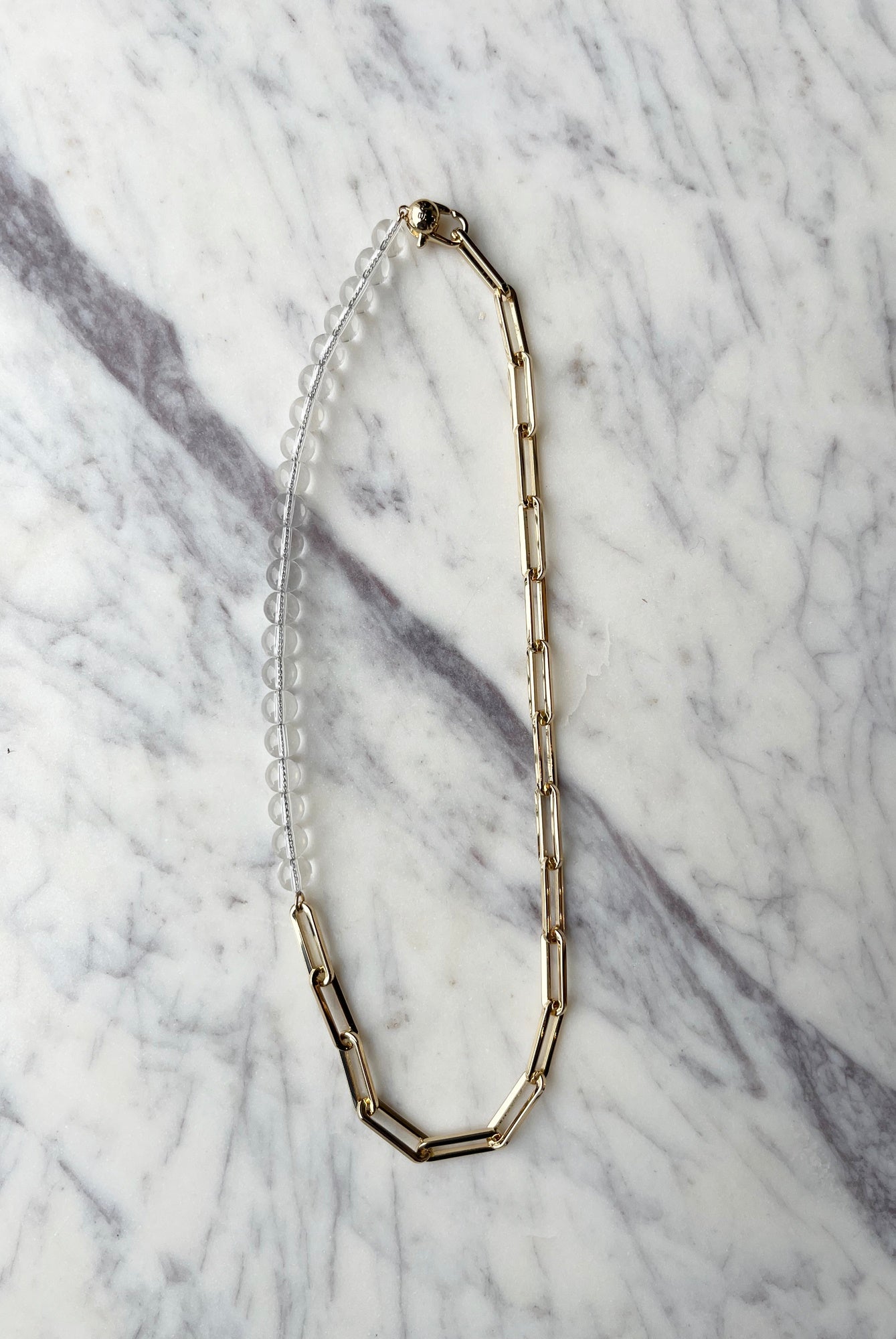 Lyra Chain-Gold/Clear