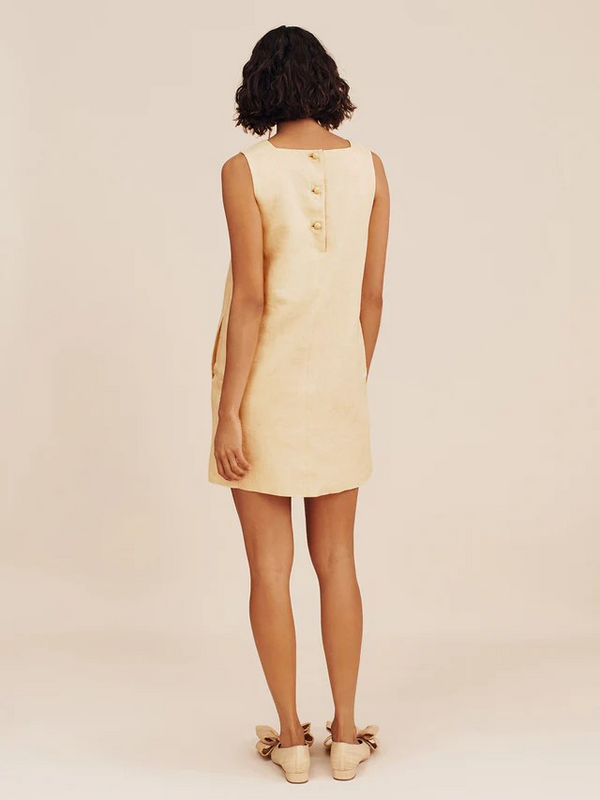 posse rio mini dress Posse Rio Mini Dress | Yellow