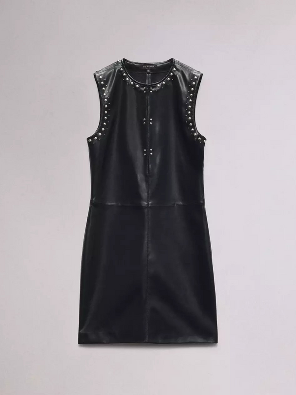 Brigette Faux Leather Dress