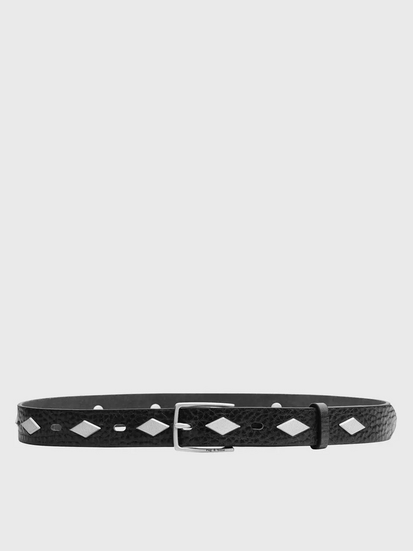 Colin Studded Belt - Black