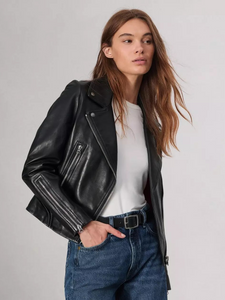 Mack Leather Moto Jacket